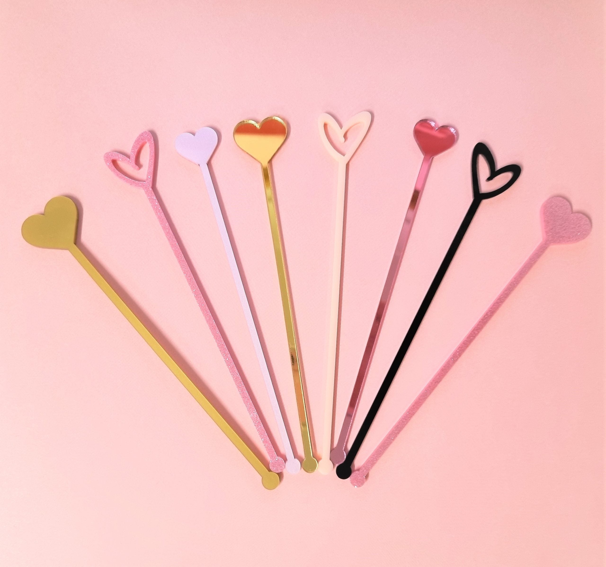 Stirrers: Hearts