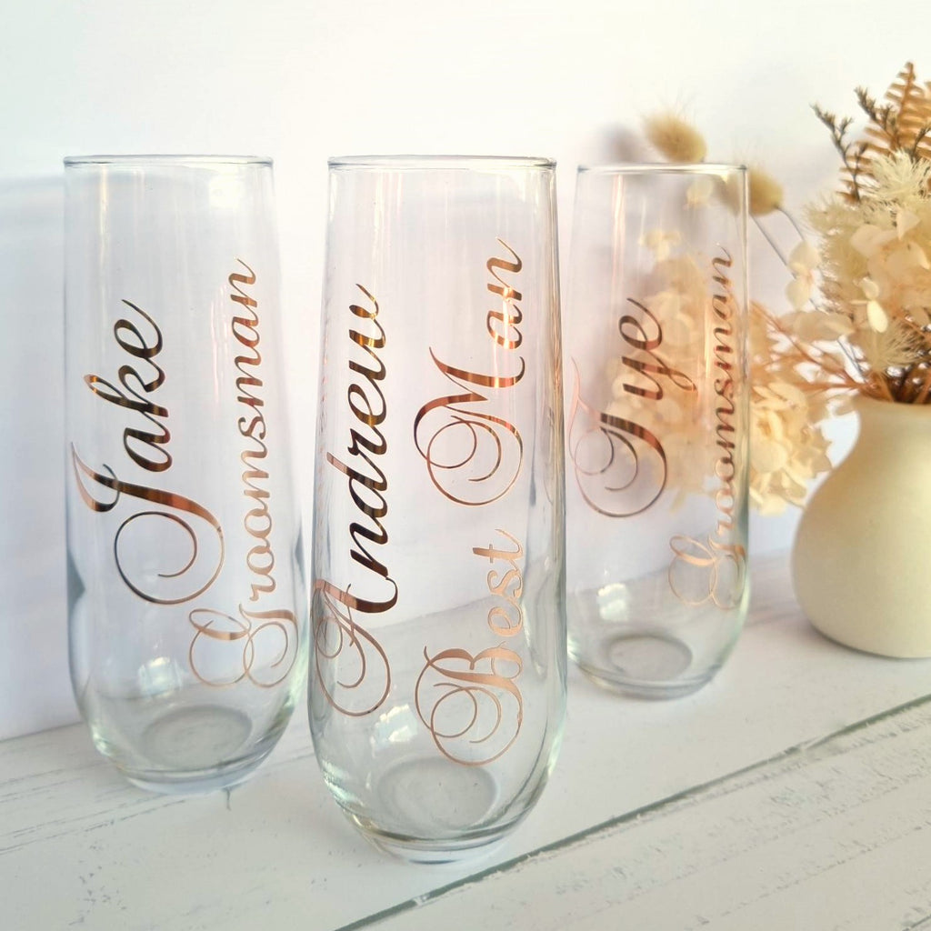 Personalised Champagne Flute