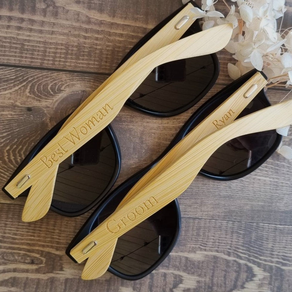 Personalised Wooden Sunglasses