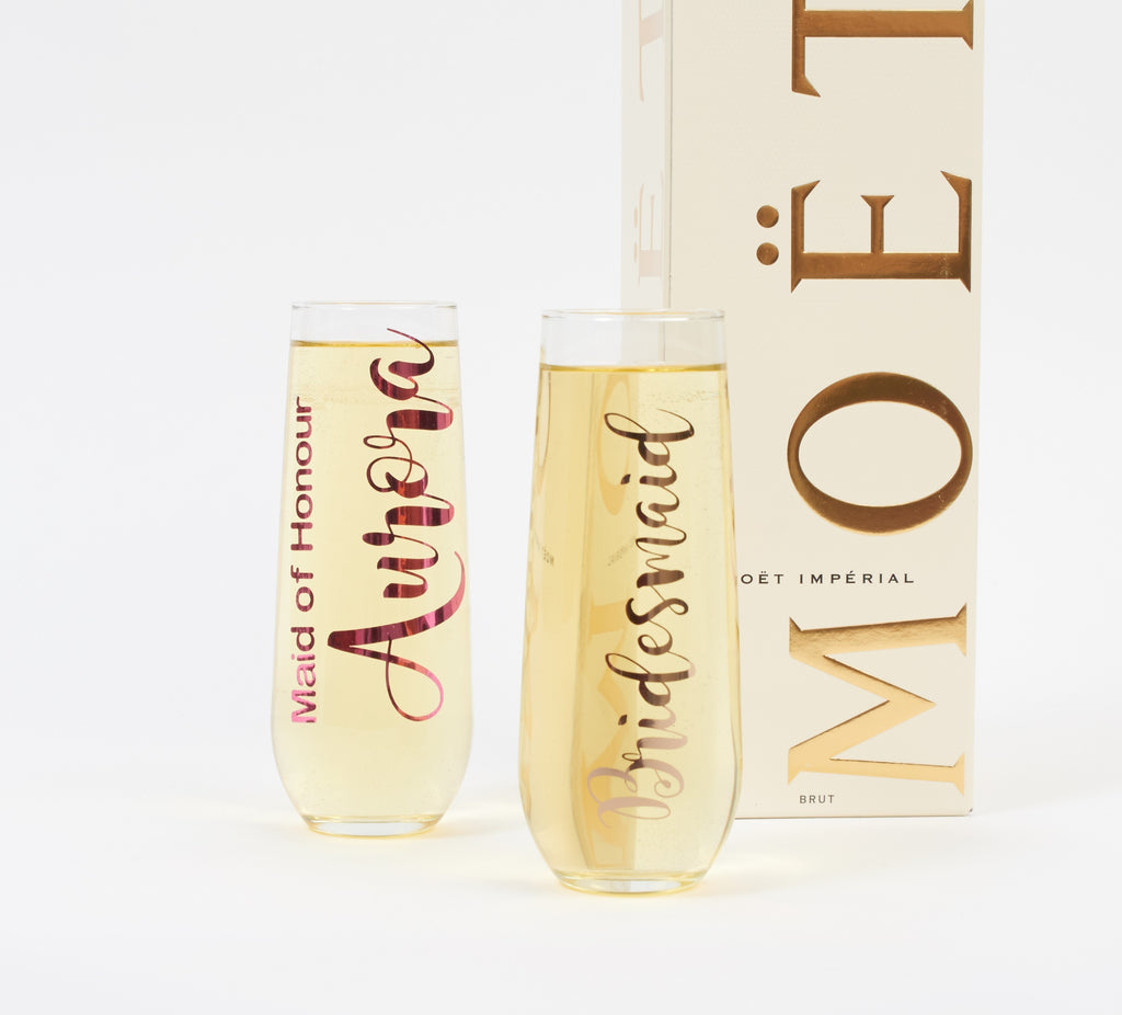 Personalised Champagne Flute