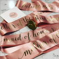 Custom Party Sash