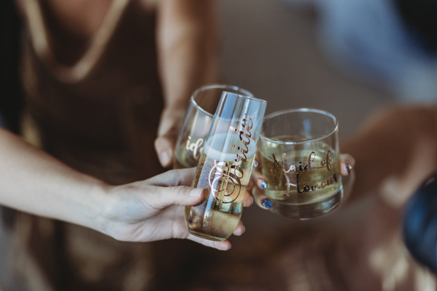 Personalised Champagne Flute