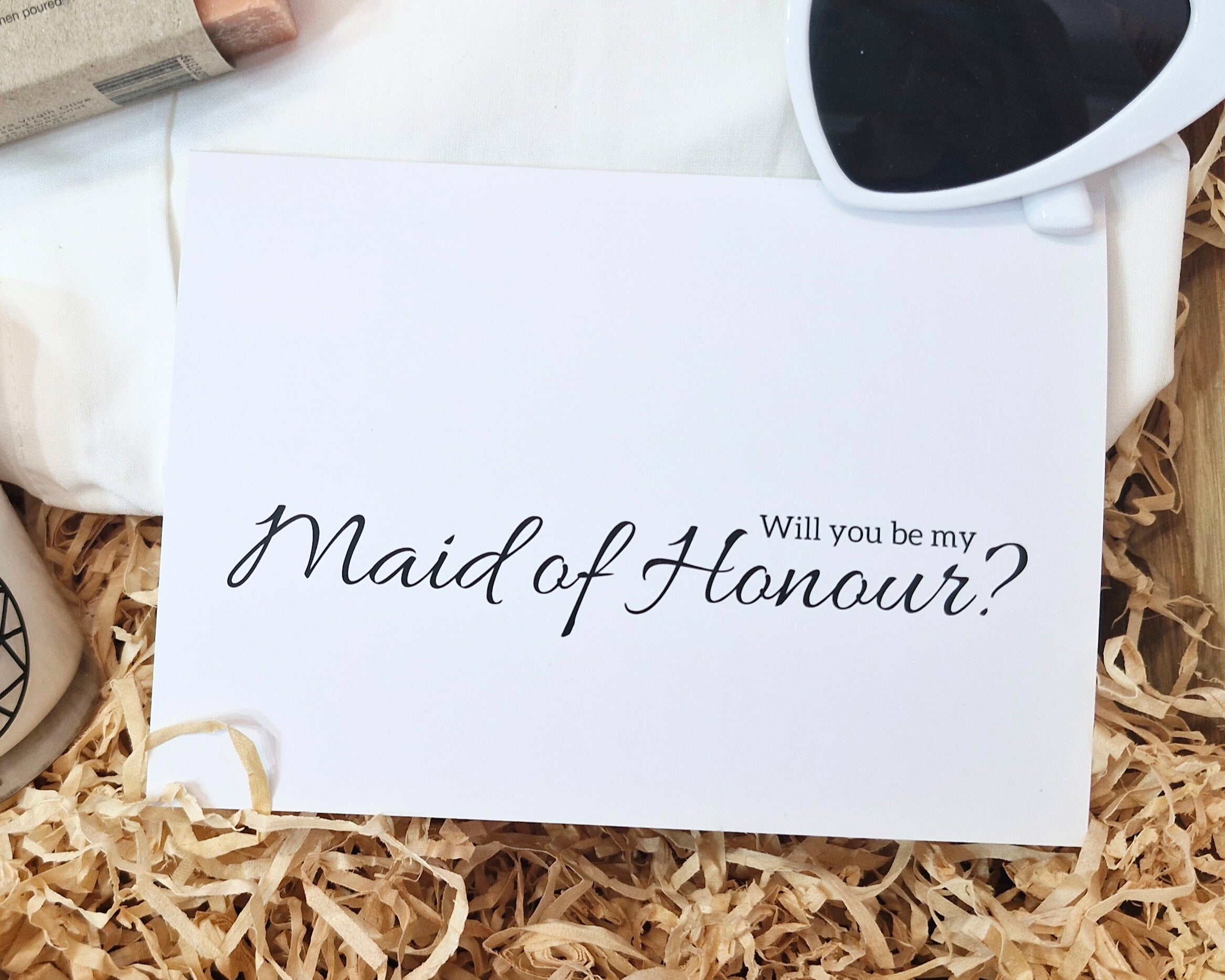 Will you be my Maid of Honour?