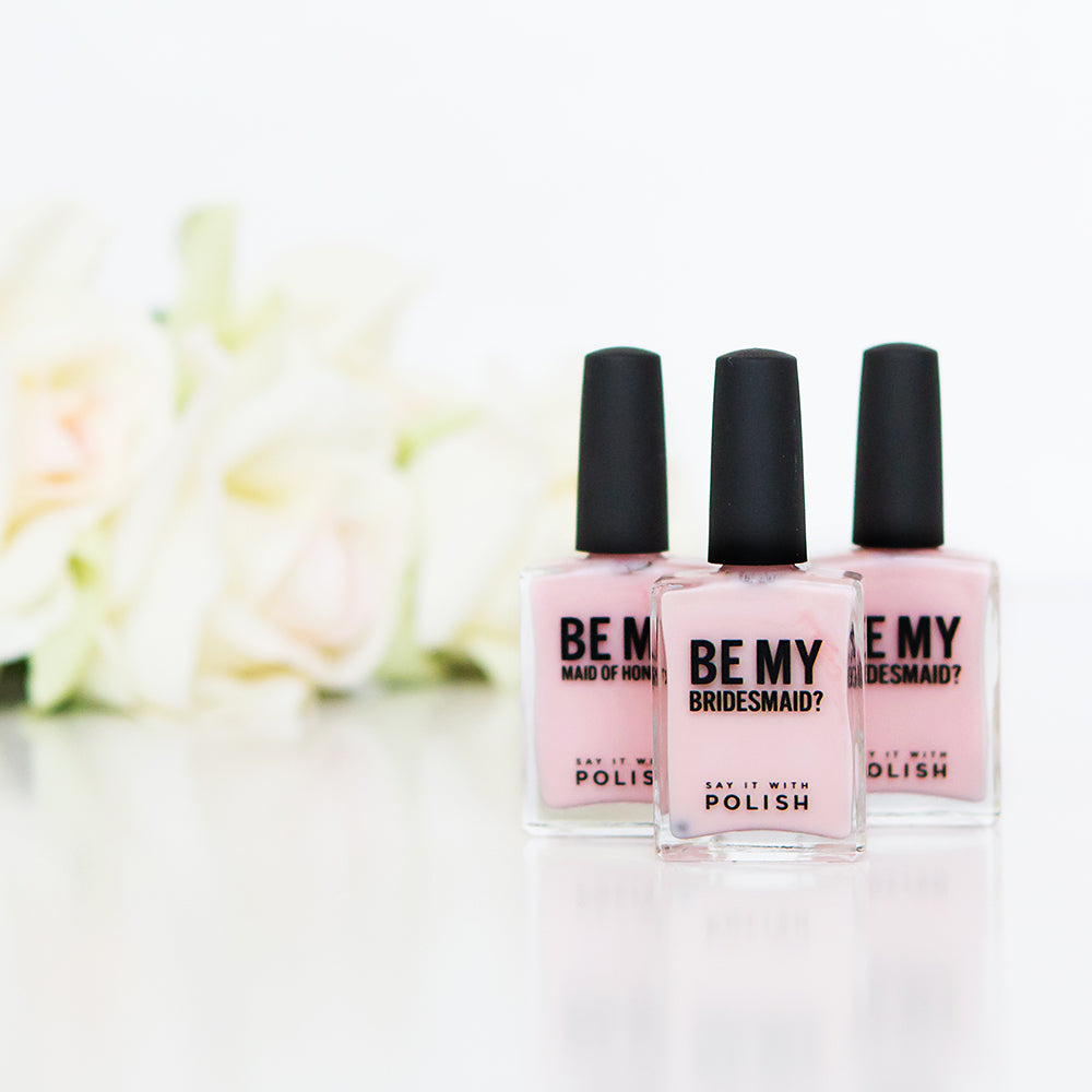 Bridesmaid Proposal Nail Polish