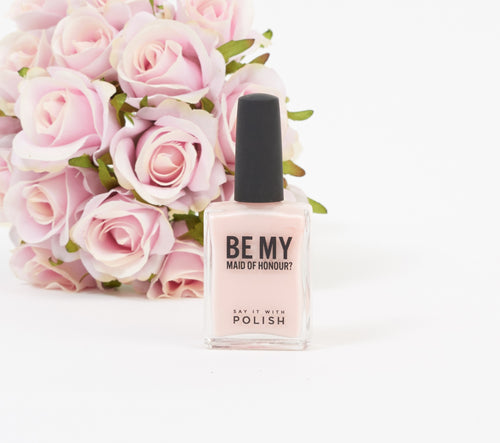 Bridesmaid Proposal Nail Polish