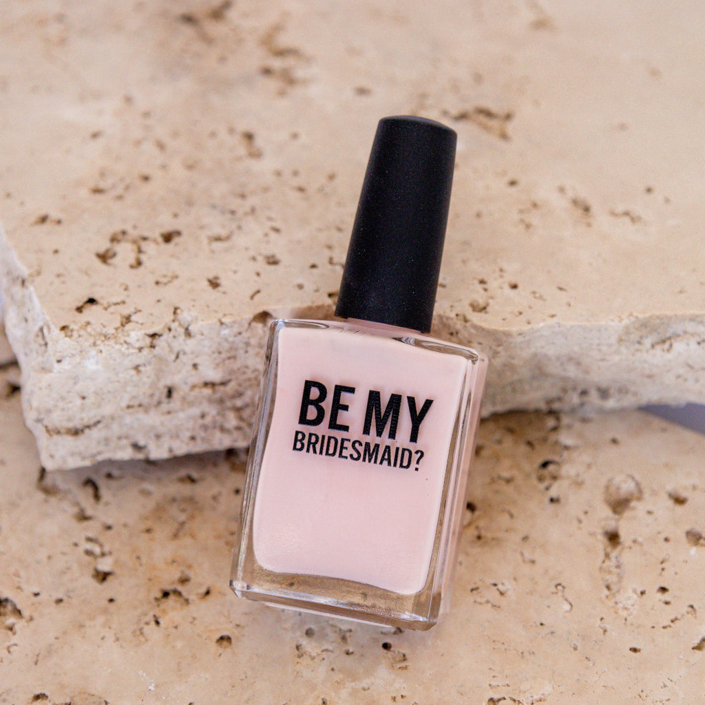 Bridesmaid Proposal Nail Polish