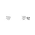 Anna Heart Stud Earrings