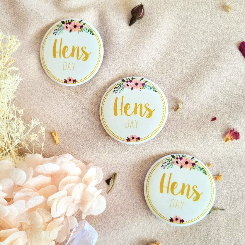 Hen's Party Badges