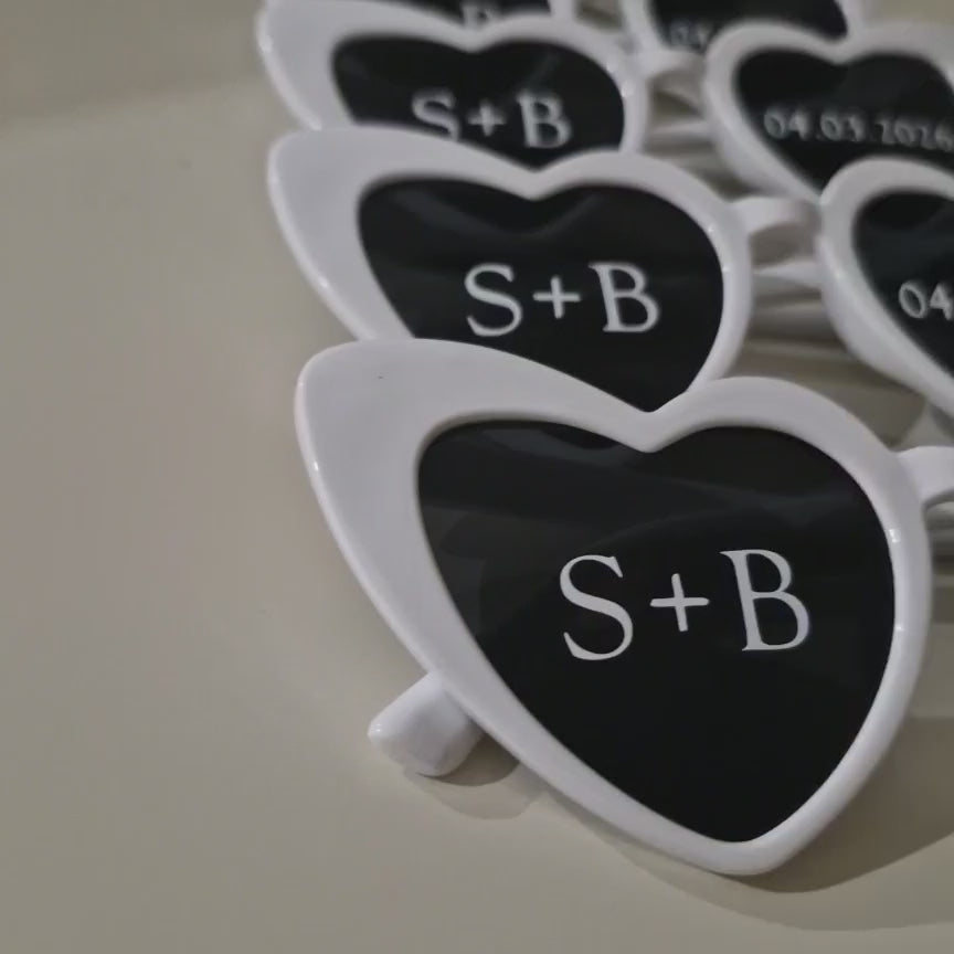 Custom Heart Sunglasses
