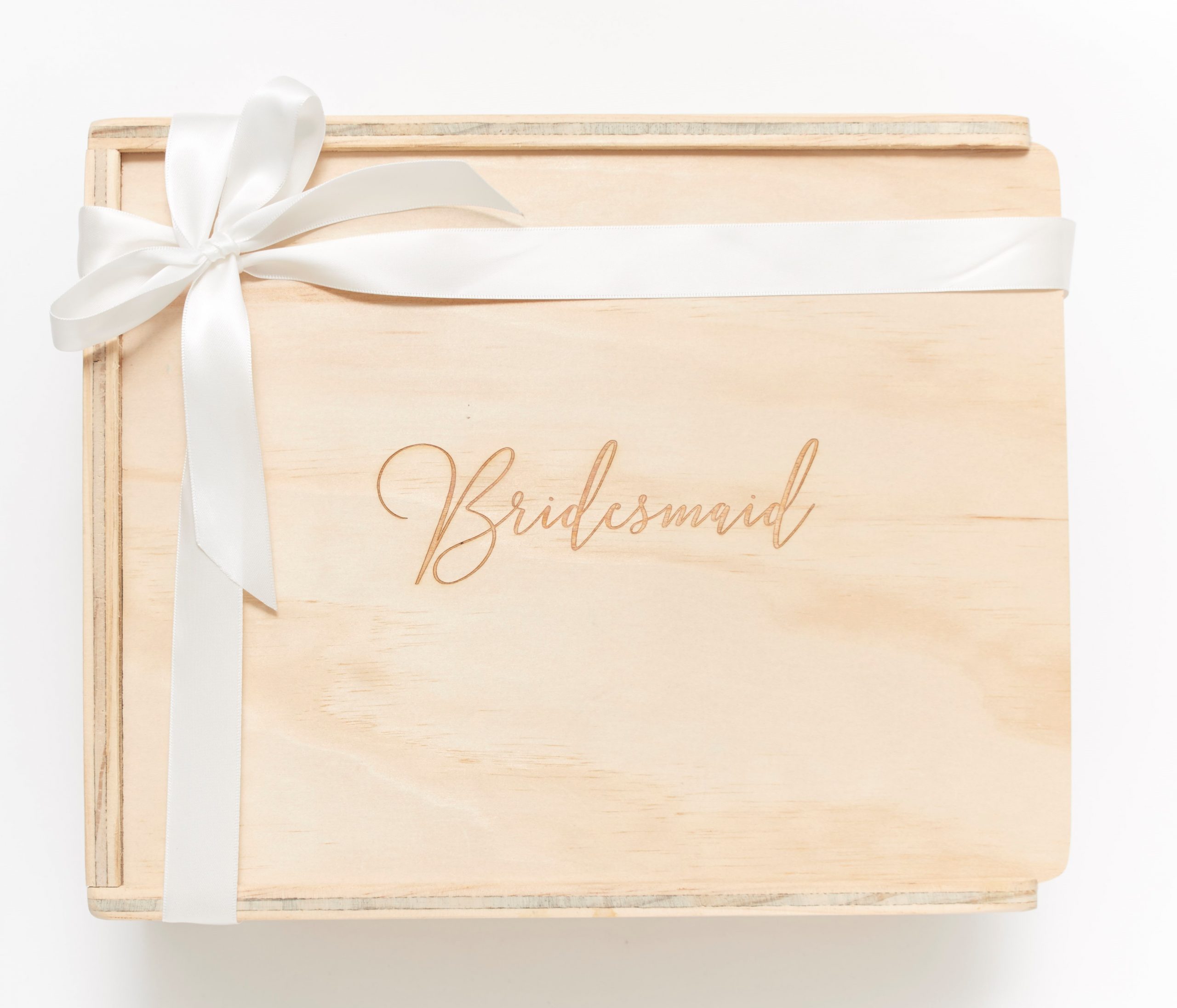 bridesmaid keepsake gift box