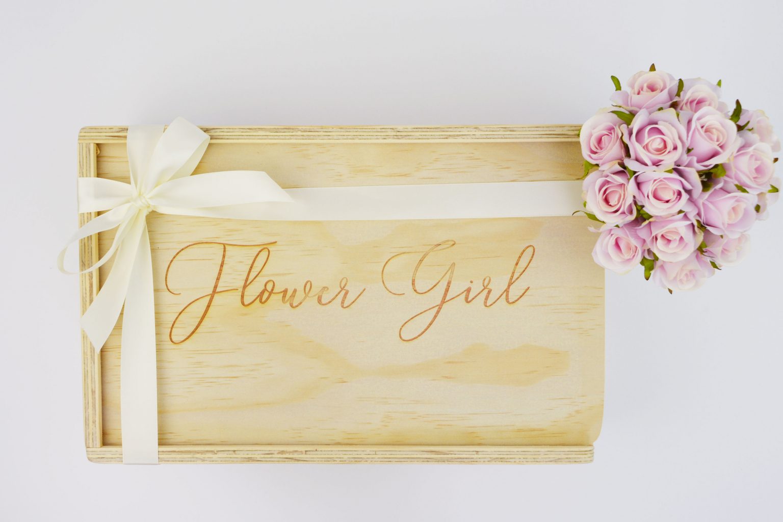 Flower Girl Gift Box The Bridal Box Co Bridal Party Gift Boxes