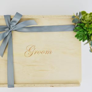 groom gift box