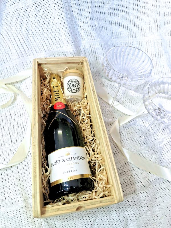 champagne box hamper gift bottle