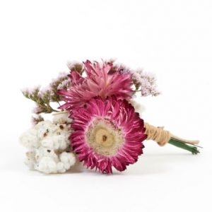 Example of dried flower arrangement from our florist