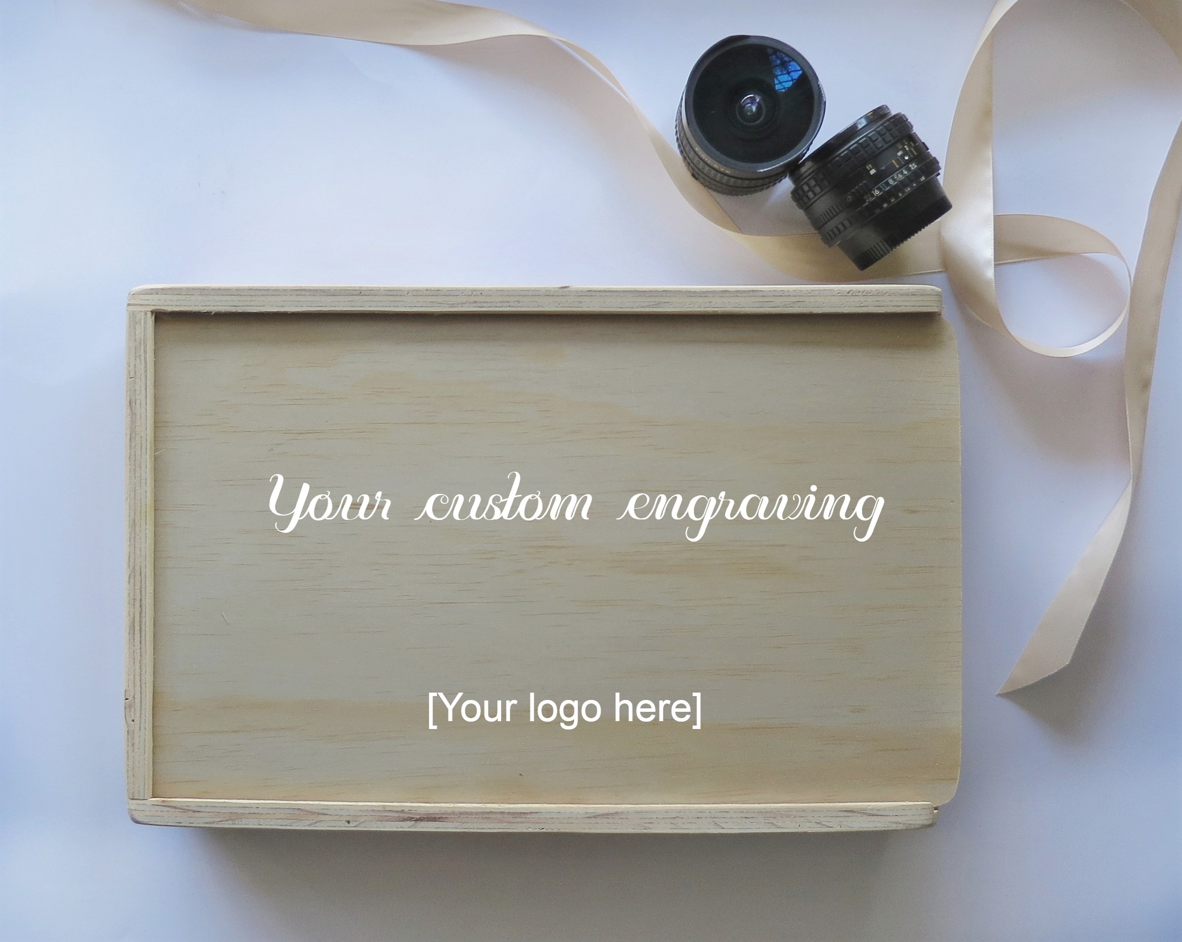 personalised wooden box photographers