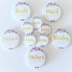 hens party badges