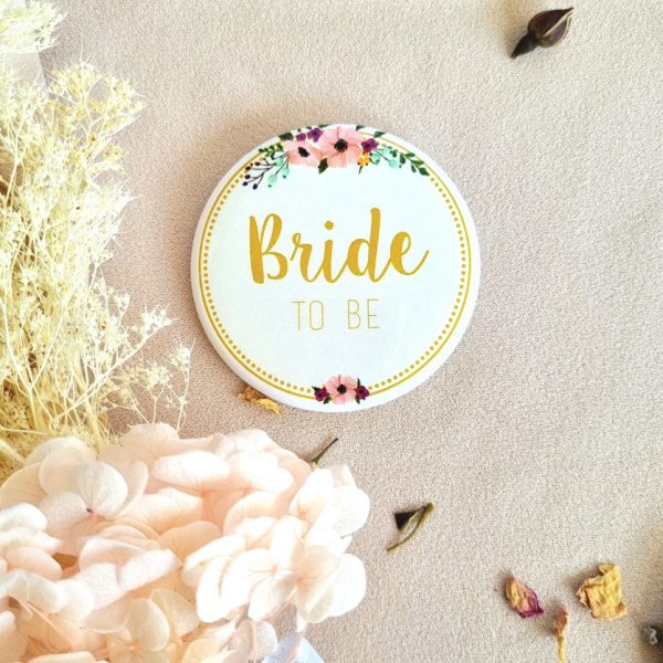 Bride to Be hen's party badge