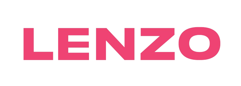 lenzo logo on transparent background
